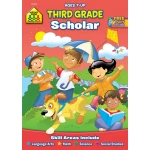 School Zone -Third Grade Scholar Workbook Ages 7 and Up - School Zone