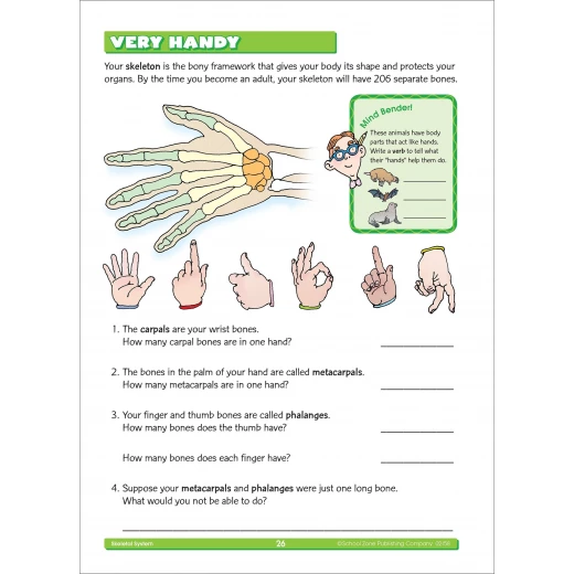 School Zone -Third Grade Scholar Workbook Ages 7 and Up - School Zone - Image 2