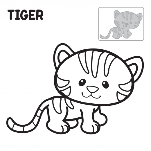 School Zone -Toot Toot My First Coloring Book - سكول زون - Image 4