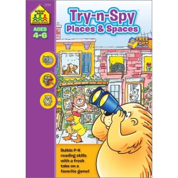 School Zone - Try n Spy Places and Spaces ages 4-6