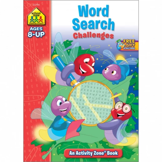 School Zone -Word Search Challenges Activity Zone Workbook Ages 8 and Up School Zone -Word Search Challenges Activity Zone Workbook Ages 8 and Up