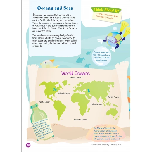 School Zone - Workbooks-Word Searches Ages 8 and Up - سكول زون - Image 5