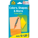 School Zone Colors Shapes & More Flash Cards for Ages 4+ Educational Learning Tools - School Zone