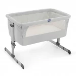 Chicco Next 2 Me Bedside Crib - Silver - تشيكو