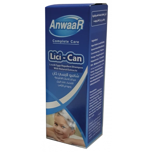 Lici-can Head Lice Shampoo - Lice Prevention & Repellent - Kid’s Shampoo Lice Treatment (للقمل) Lici-can Head Lice Shampoo - Lice Prevention & Repellent - Kid’s Shampoo Lice Treatment (للقمل)