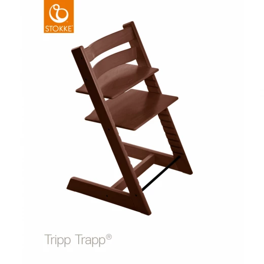 Stokke Classic Tripp Trapp Wooden Highchair, Walnut Brown - ستوكي - Image 5