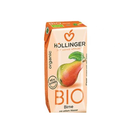 Hollinger Organic Pear Juice 200ml