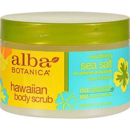 Alba Botanica Natural Hawaiian Body Scrub Sea Salt 411g Alba Botanica Natural Hawaiian Body Scrub Sea Salt 411g