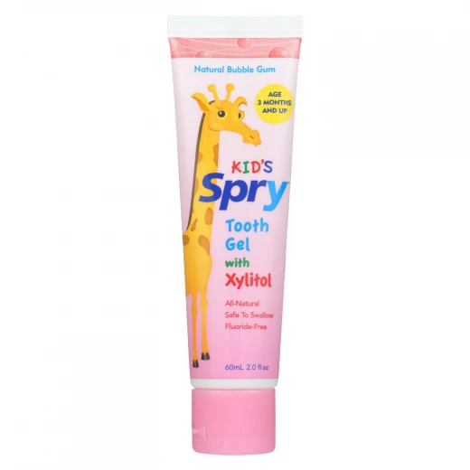 Spry Kid's Tooth Gel, Bubblegum Spry Kid's Tooth Gel, Bubblegum