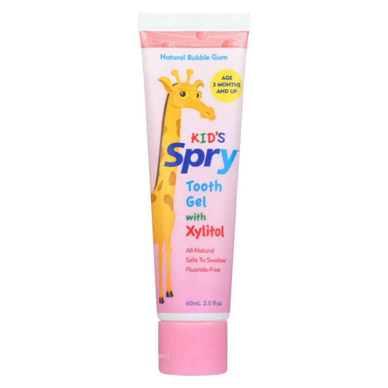 Spry Kid's Tooth Gel, Bubblegum - سبراي
