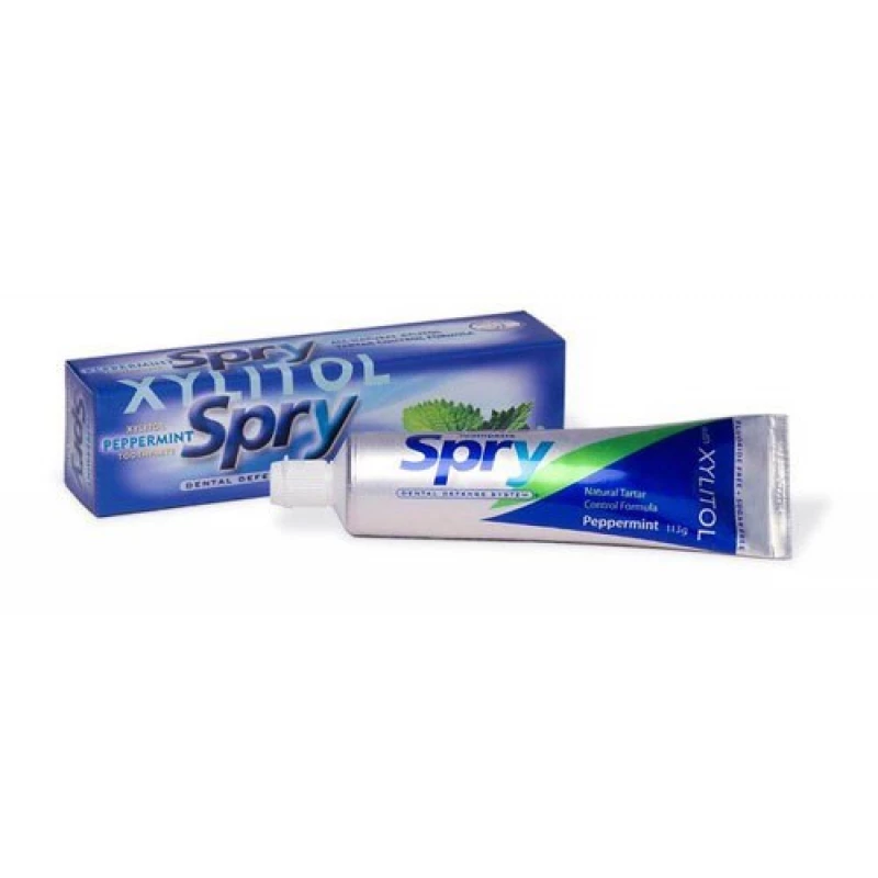Spry Xylitol Peppermint Toothpaste - سافانا بي