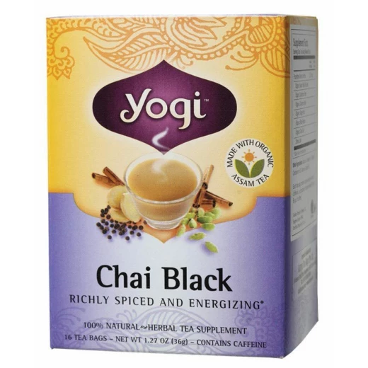 Yogi-Chai Black Herbal Tea Bags x16 Yogi-Chai Black Herbal Tea Bags x16