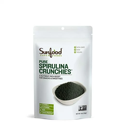 Sunfood Superfoods Pure Spirulina Crunchies Sunfood Superfoods Pure Spirulina Crunchies