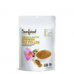 Sunfood Superfoods Bee Pollen Granules- Raw, Wild-Crafted - سن فود