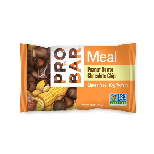 Pro Bar Meal Bar, Peanut Butter Chocolate Chip, 3 Oz Pro Bar Meal Bar, Peanut Butter Chocolate Chip, 3 Oz