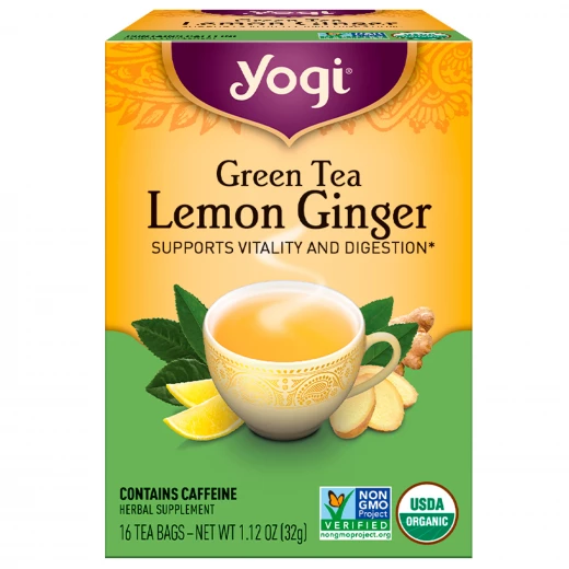 Yogi Tea, Lemon Ginger Tea 32 g Yogi Tea, Lemon Ginger Tea 32 g