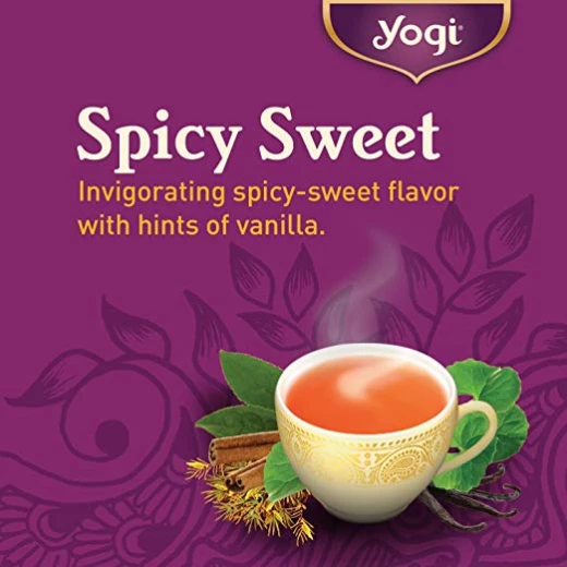 Yogi Tea - Vanilla Spice Perfect Energy - Energizes and Supports Focus 16 Bags - يوجي - Image 6