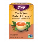 Yogi Tea - Vanilla Spice Perfect Energy - Energizes and Supports Focus 16 Bags - يوجي
