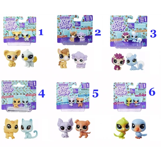 Littlest Pet Shop Mini Set 2 Animals Assortment - ليتيليست بيت شوب - Image 5