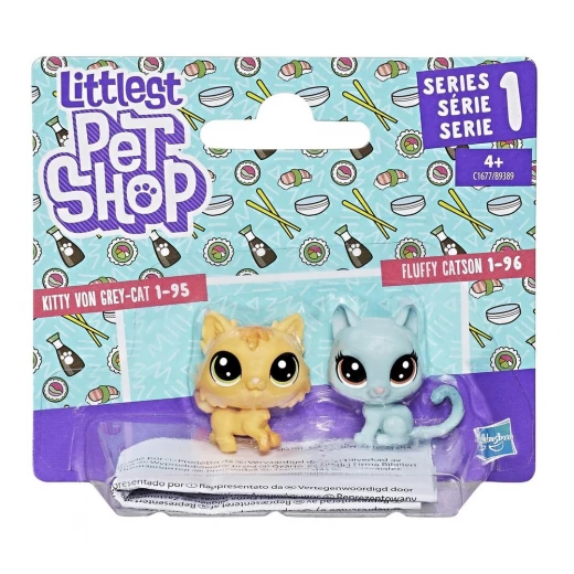 Littlest Pet Shop Mini Set 2 Animals Assortment - ليتيليست بيت شوب - Image 8