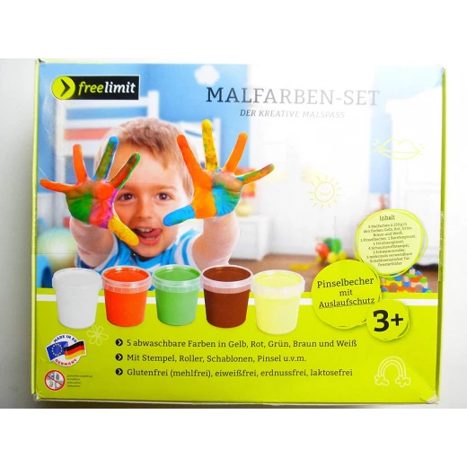 Free Limit - Stains Set With 5 Colors Window Painting Free Limit - Stains Set With 5 Colors Window Painting