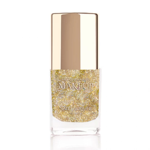 Federico Mahora - Nail Lacquer Gel Finish Sparkling Gold Federico Mahora - Nail Lacquer Gel Finish Sparkling Gold