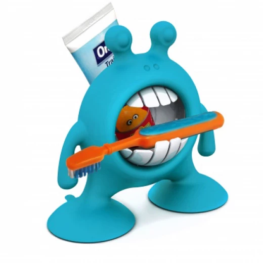 Prince Lionheart - Eye SMILE Toothbrush & Toothpaste Holder (Blue) Prince Lionheart - Eye SMILE Toothbrush & Toothpaste Holder (Blue)