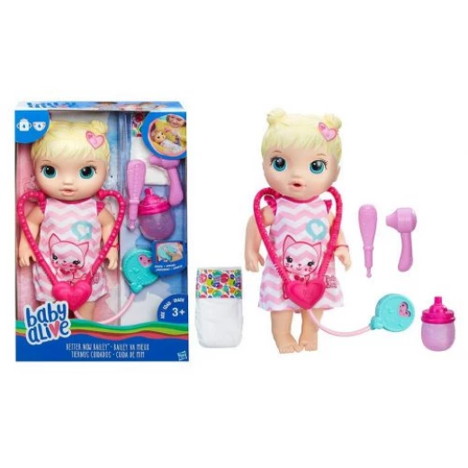 Baby Alive Better Now Bailey - Blonde Hair - بيبي ألايف - Image 4