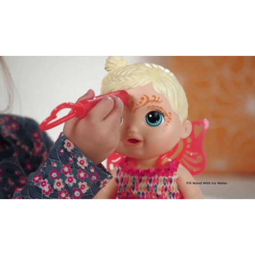 Baby Alive Doll - Face Paint Fairy Blonde Drawing Accessories Toy - بيبي ألايف - Image 9