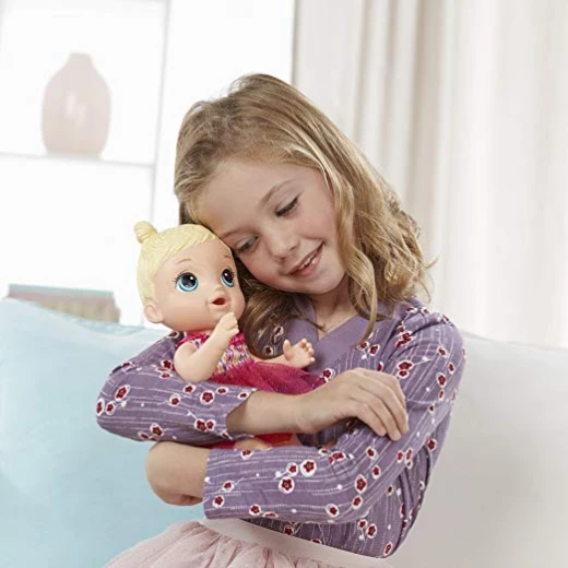 Baby Alive Doll - Face Paint Fairy Blonde Drawing Accessories Toy - بيبي ألايف - Image 2