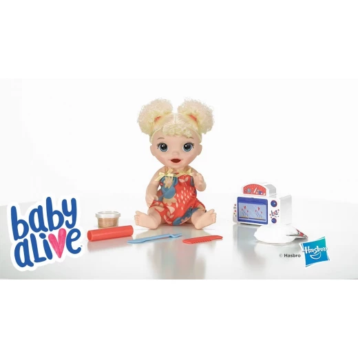 Baby Alive Snackin’ Treats Baby (Blonde Curly Hair) - بيبي ألايف - Image 7