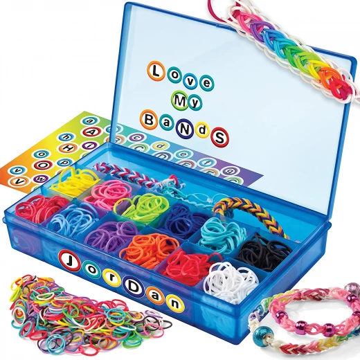 Cra-Z-Art Cra-Z-Loom Ultimate Collector Case with 1800 Rubber Bands, 50 S Clips and Alphabet Sticker Sheet Cra-Z-Art Cra-Z-Loom Ultimate Collector Case with 1800 Rubber Bands, 50 S Clips and Alphabet Sticker Sheet