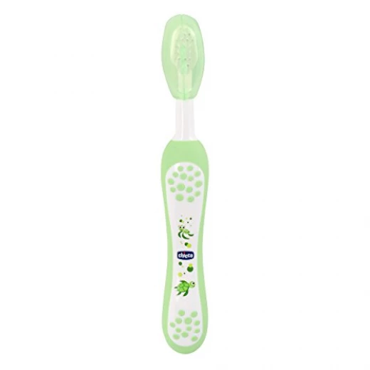 Chicco- Green - Milk Teeth toothbrush (6 m - 3yrs) Chicco- Green - Milk Teeth toothbrush (6 m - 3yrs)