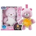 Chicco Toy First Dreams Goodnight Bear - Pink - Chicco