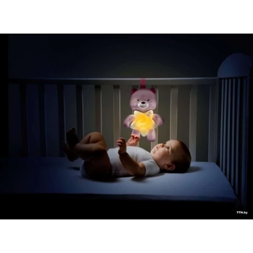 Chicco Toy First Dreams Goodnight Bear - Pink - Chicco - Image 2