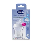 Chicco - Natural Feeling Glass Bottle 0M+150ML - تشيكو