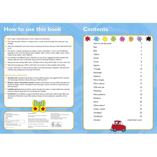 Collins Easy Learning: Easy Learning Shapes Colors and Patterns Age 3-5 - كولينز بيج كات - Image 5