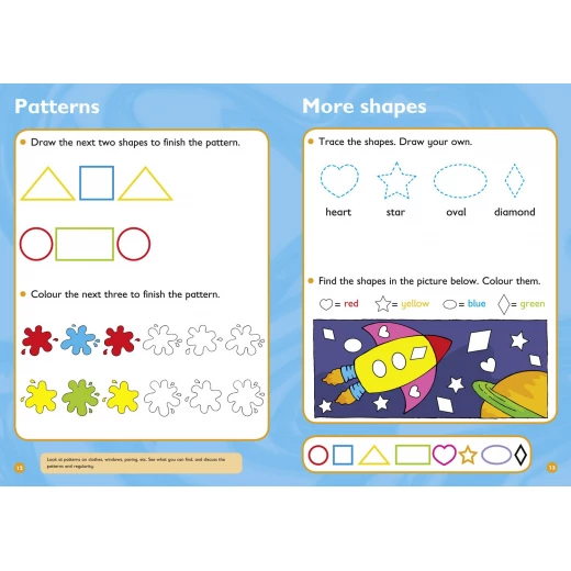 Collins Easy Learning: Easy Learning Shapes Colors and Patterns Age 3-5 - كولينز بيج كات - Image 3