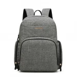 Colorland Baby Changing Backpack with Built in USB Port (Gray) - كولورلاند