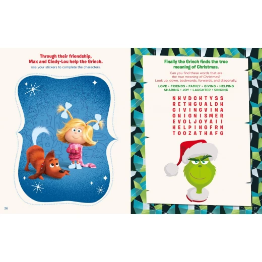 The Grinch: Movie Sticker Book - الدكتور سيوس - Image 4