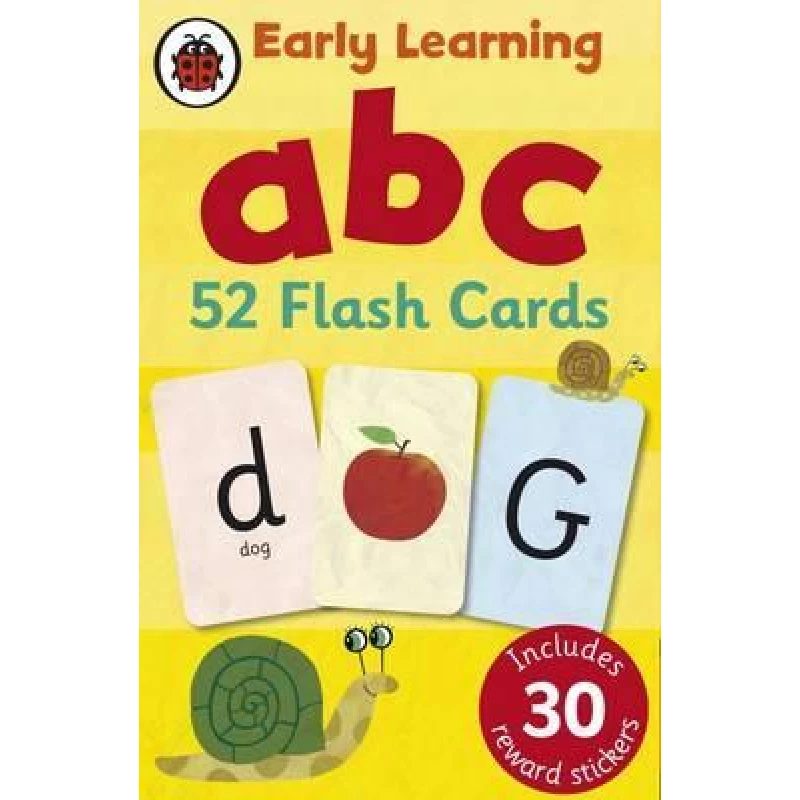 Flash Cards : Early Learning A B C - كتب ليدي بيرد