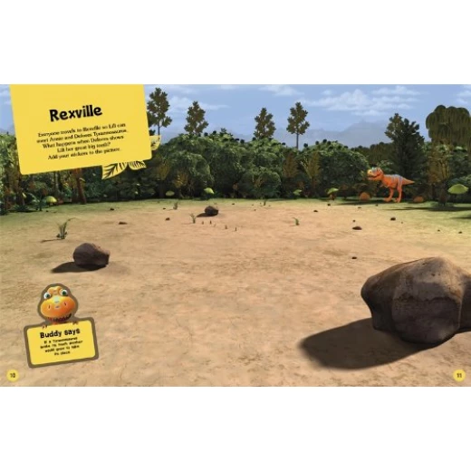 L.P Dinosaur Train : Dinosaur Frinds Sticker Book - كتب ليدي بيرد - Image 2