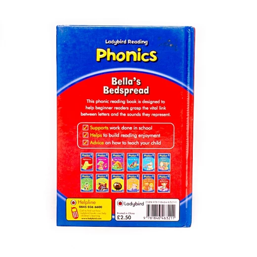 Ladybird : Phonics : Bellas Bedspread - كتب ليدي بيرد - Image 2