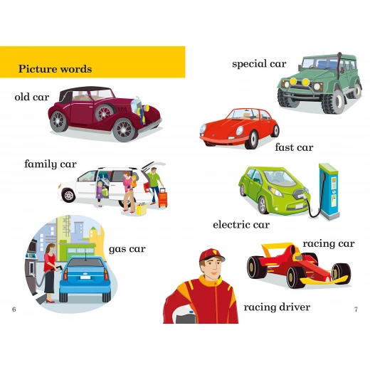 Ladybird Readers Level 1 : Cars SB - كتب ليدي بيرد - Image 3