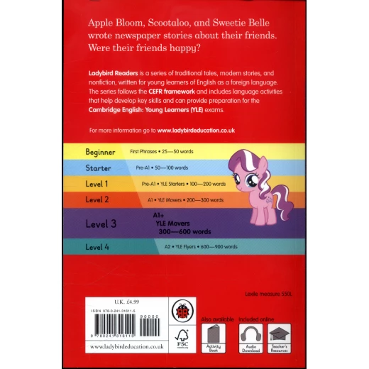 Ladybird Readers Level 3 : The Pony School News SB - كتب ليدي بيرد - Image 2