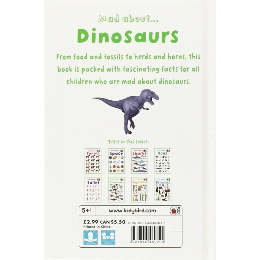 Ladybird Mini.P Mad About : Dinosaurs - كتب ليدي بيرد - Image 2
