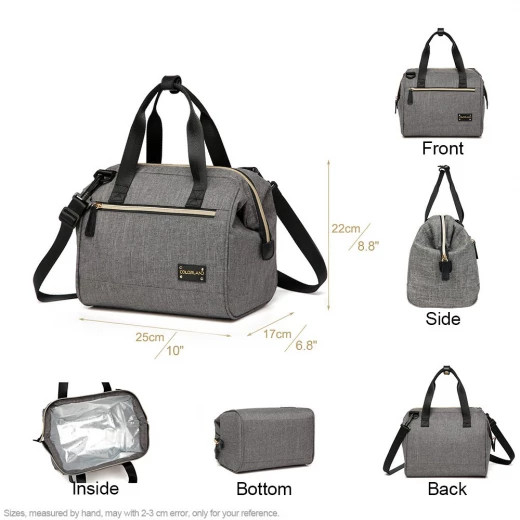 Colorland Baby Changing Bag (Gray) - كولورلاند - Image 7