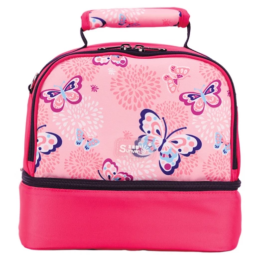 Sunveno Insulated Bottle and Lunch Bag, Butterfly