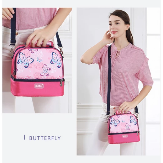 Sunveno Insulated Bottle and Lunch Bag, Butterfly - سن فينو - Image 9