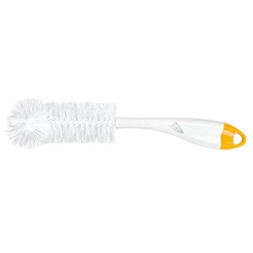 NUK Bottle and Nipple Brush 2 in 1 - أصفر - ان يو كي - Image 3